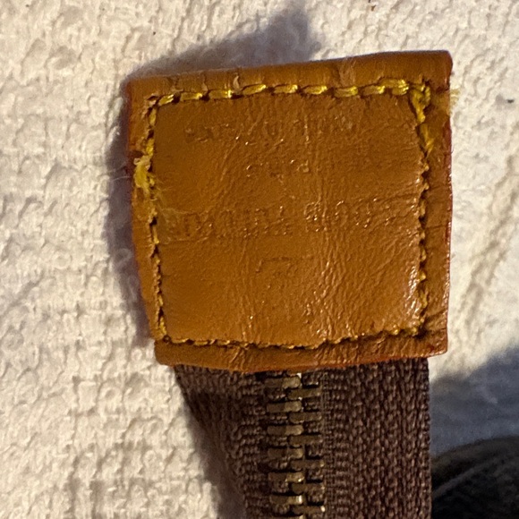 Authentic Louis Vuitton brown poche toilette vintage Monogram Clutch Wristlet - Picture 2 of 14